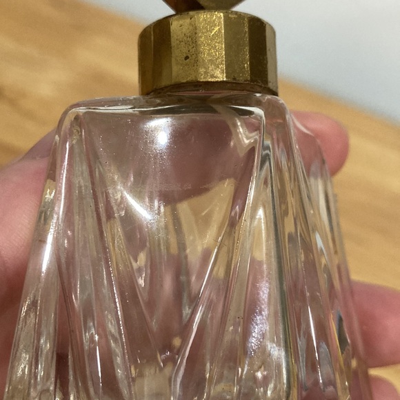 Vtg 1950s Crystal Perfume Spray Bottle Atomizer I.W Rice & Co. Japan Poor Shape - Picture 14 of 15